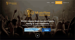 Desktop Screenshot of musicflowworldwide.com
